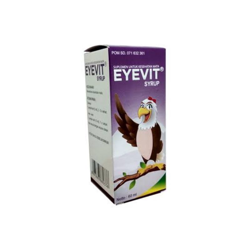 Eyevit Sirup 60ML / Vitamin Mata / Kesehatan Mata