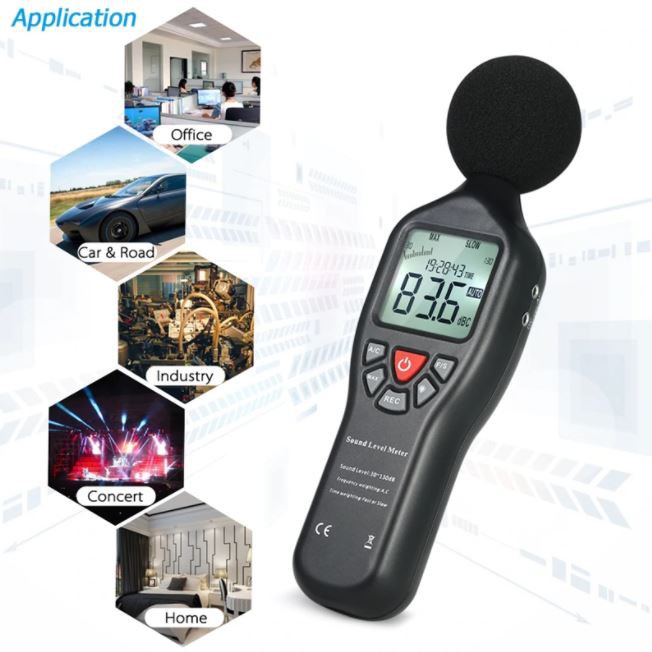 Sound Level Meter Data Logger USB Alat Ukur Suara Data Logger