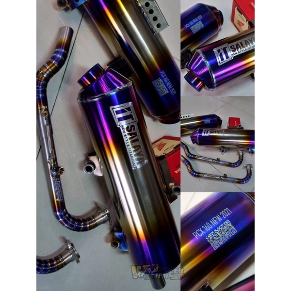 knalpot it salaya titanium for pcx 150 pcx 160