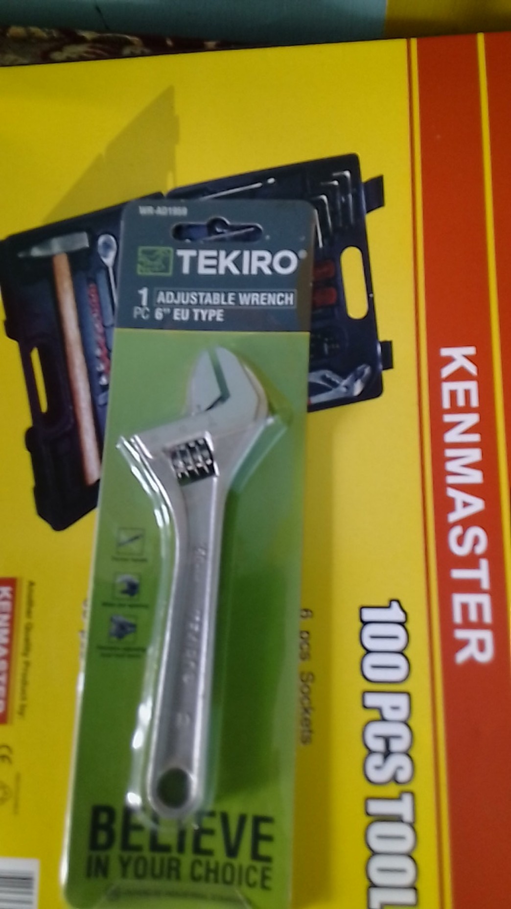Tekiro Kunci Inggris 6inch Adjustable Wrench Original