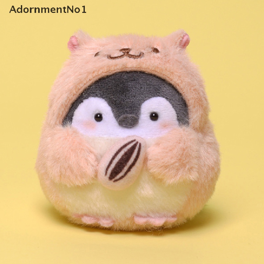 (AdornmentNo1) Gantungan Kunci Boneka Plush Penguin / Hamster Lucu