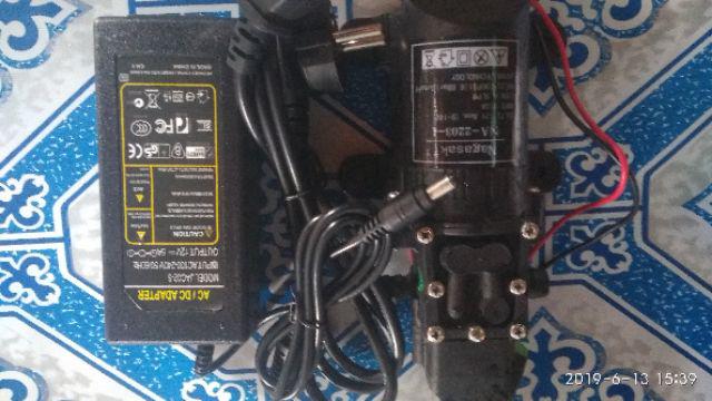 Paket Pompa Air Adaptor 5a Jack Female