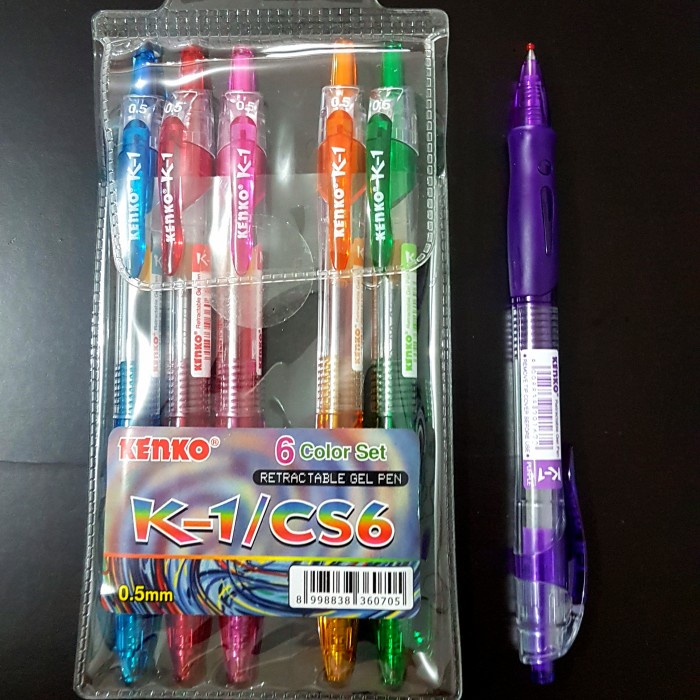 

Segera Miliki Pulpen Kenko K-1 / Cs6 6 Color Set 0.5Mm (Per Set) Bergaransi