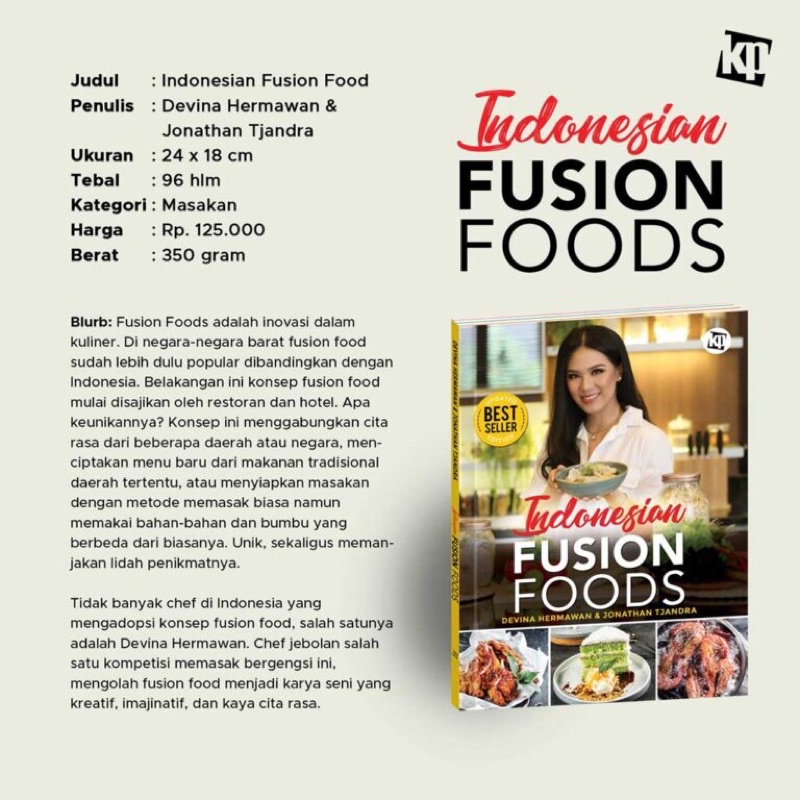 Indonesian Fusion Foods/Yummy, 76 Menu Favorit Anak - Devina Hermawan