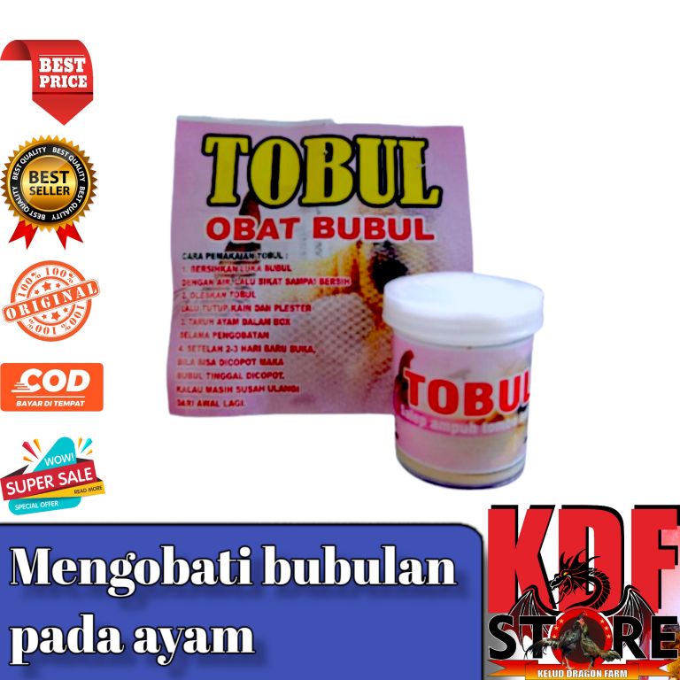 TOBUL obat bubul - obat bubul ayam / mata ikan - 1 Saset