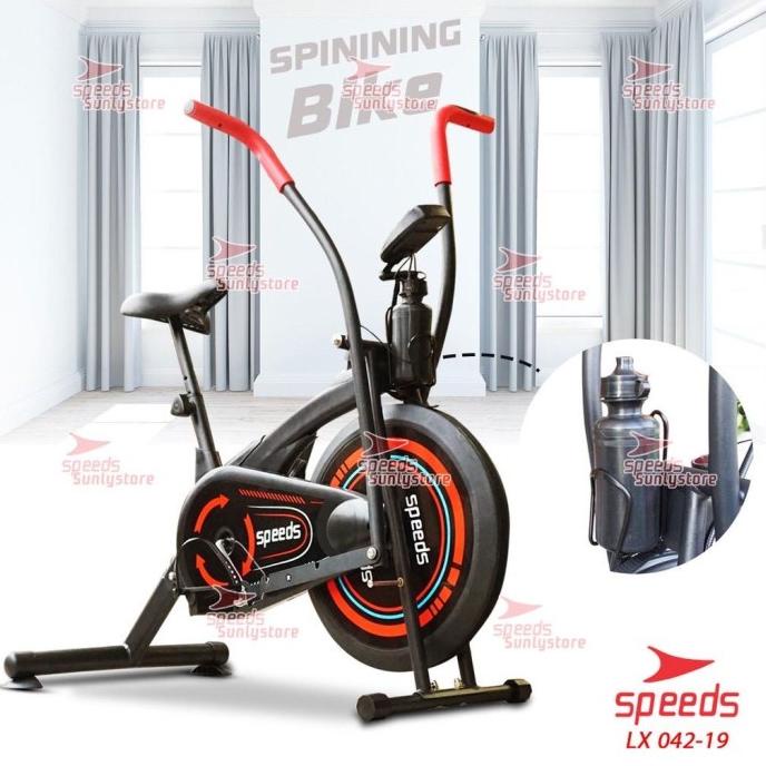 Sepeda Statis Platinum Bike Spining Bike Speeds Alat Gym Lx 042-19