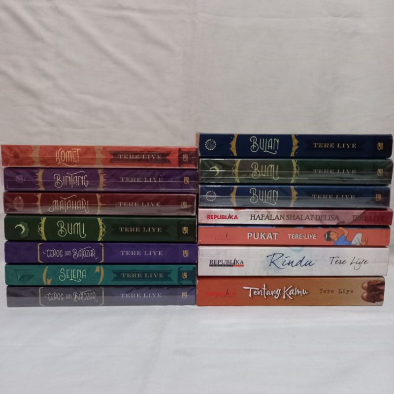 bekas preloved tere liye seri bumi anak mamak bulan matahari rindu tentang kamu