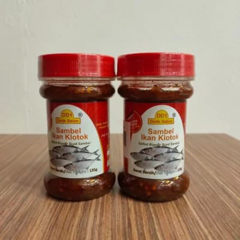 

TERMURAH !! Sambal Ikan Klothok Extara Pedas 135gr By Dede Satoe