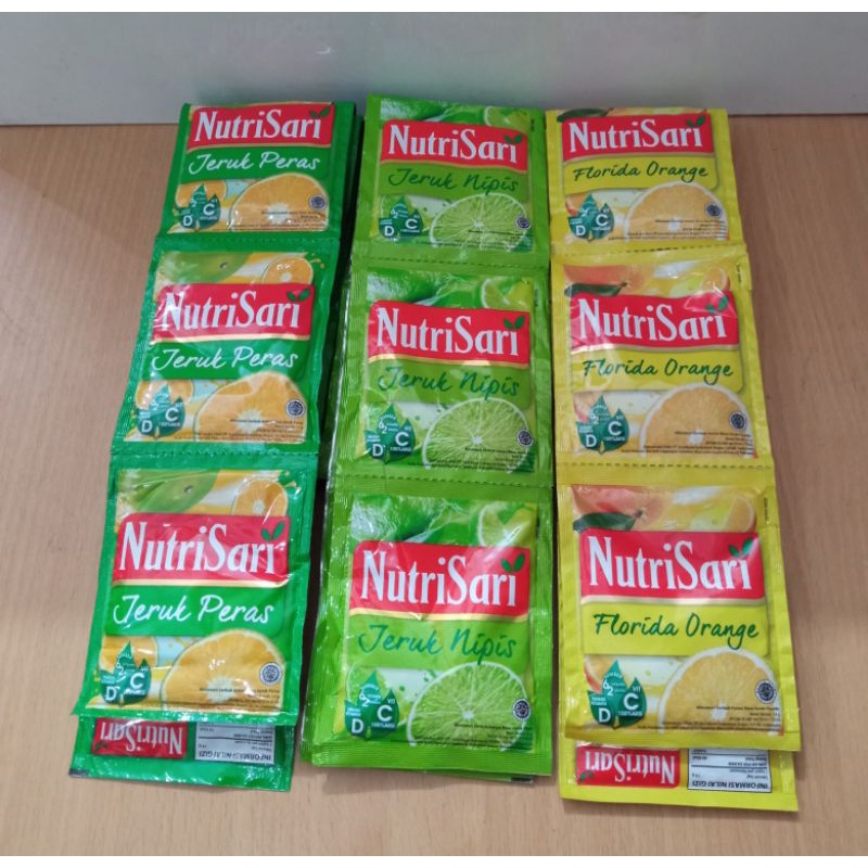 

NUTRISARI BERBAGAI VARIAN RASA ( 1 RENCENG 10PCS)