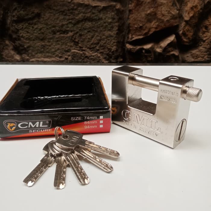 kunci gembok jaket CML 84 mm