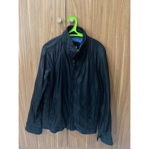 Jaket Kulit Pull&Bear