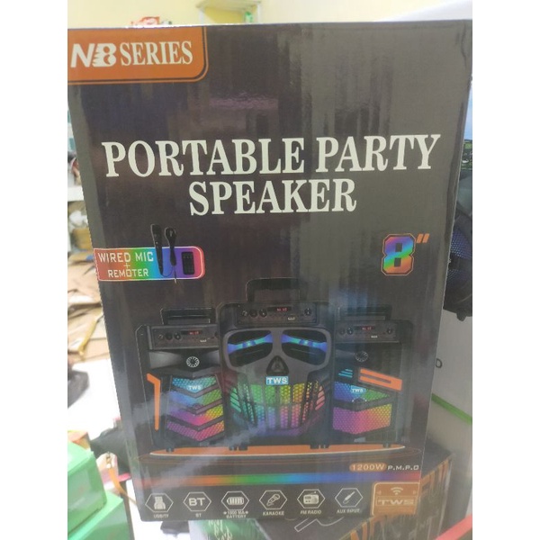 Speaker Karaoke Bluetooth KIMISO 7801 // Speaker Bluetooth KIMISO QS-7801