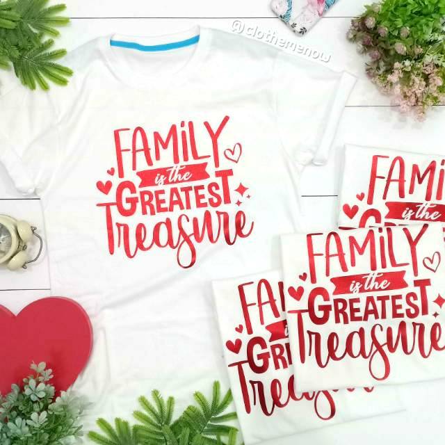Kaos Family / Tshirt Distro Couple Keluarga