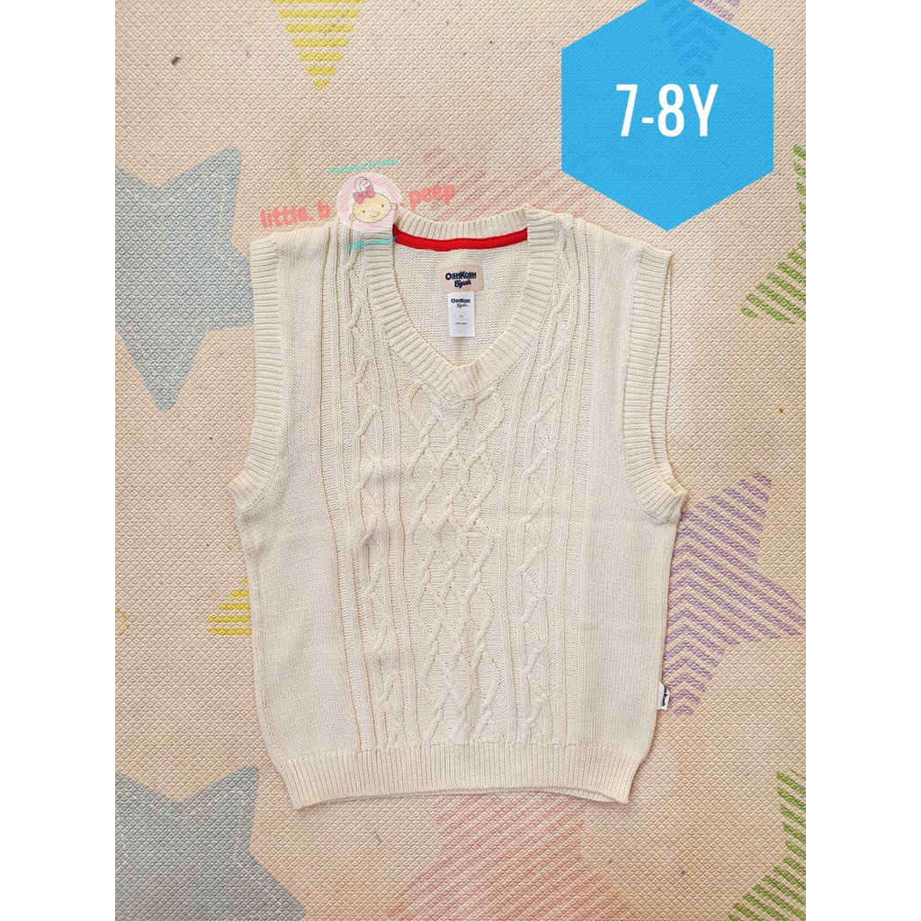 NEW OshKosh Vest - baju anak / preloved baju anak / rompi anak laki / vest anak laki / rompi anak co