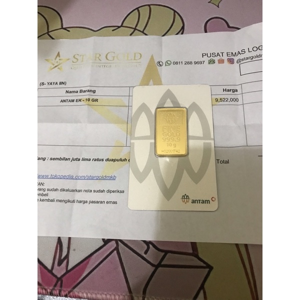 ANTAM X HARTADINATA 10 gram