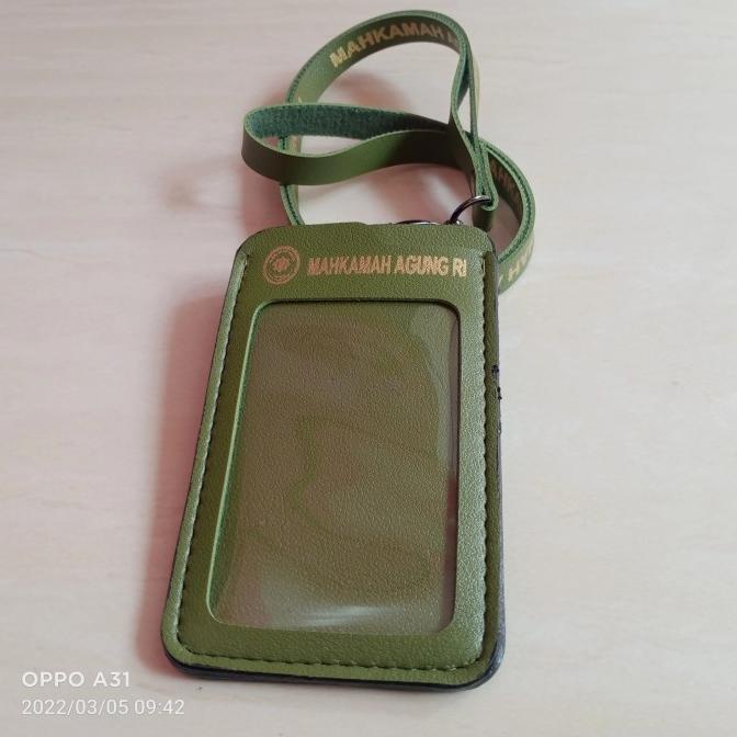 

Office & Stationery | Document Organizer | Holder Id Card / Name Tag Mahkamah Agung / Hijau Muda | Best Seller