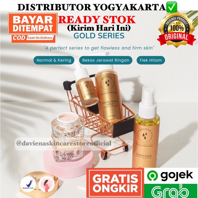 Ready stok Daviena Skincare | Gold Daviena |Glowing Daviena|Acne Daviena |Gold Daviena |Daviena Jogj
