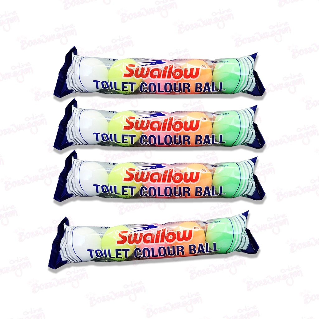 (BOSS) Kamper Swallow Toilet Ball Isi 5 / Kamper colour ball 200gr