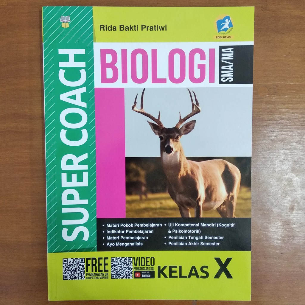 

Buku Soal SMA - Super Coach Biologi SMA Kelas X Kurikulum 2013 Revisi