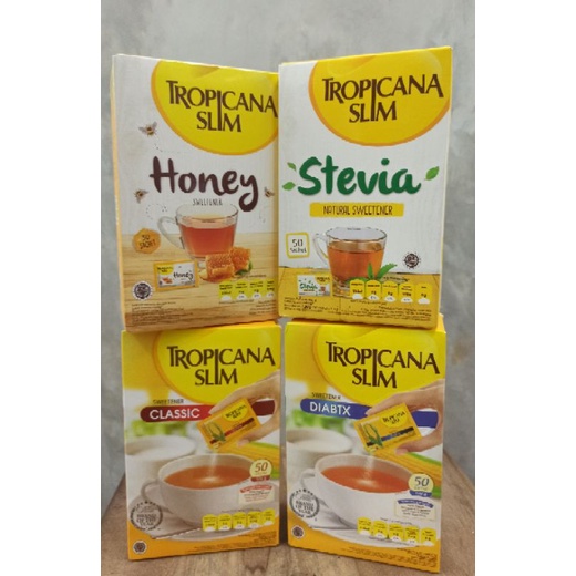 

TROPICANA SLIM SWEETENER 50'S