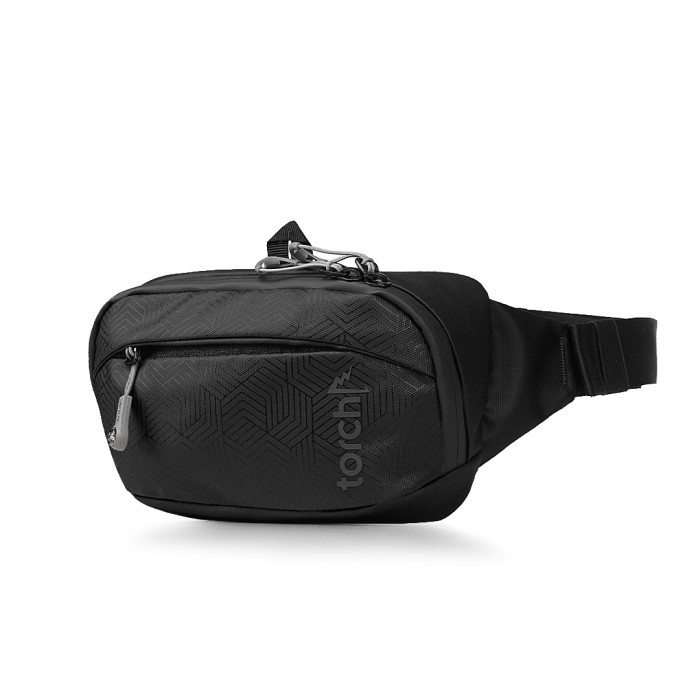 PROMO BISA COD TAS SELEMPANG PRIA Torch Tas Pinggang Selempang Anti Air Ringan - Waist Slingbag Nish