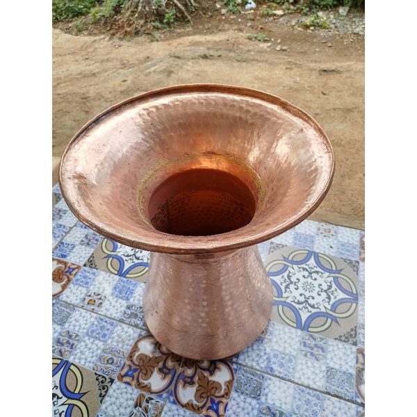 Dandang Tembaga / Seeng Tembaga Kuningan asli ukuran besar