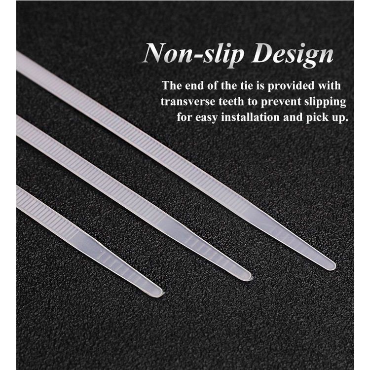 【100 Pcs】Reusable Cable Ties/Releasable Kabel Tis/Kabel Ties Reusable/Nylon Cable Tie Reusable