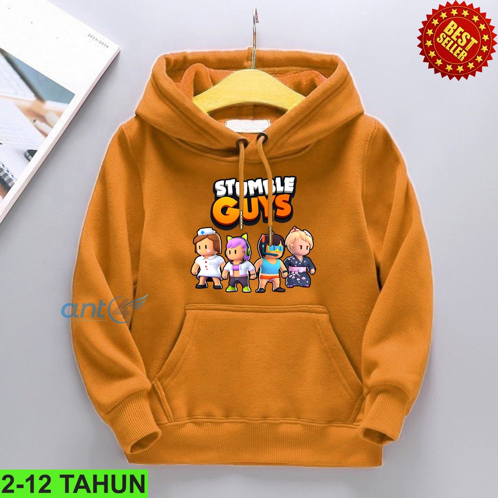 Jaket Anak Laki Laki Perempuan / Hodie Game Stumble Anak Usia 2 3 4 5 6 7 8 9 10 11 12 Tahun / SWITER Anak Wanita