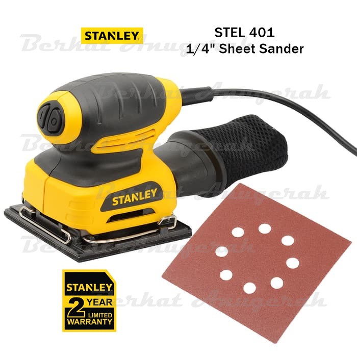 STANLEY STEL 401 Palm Sander/ Mesin Amplas 220 Watt STEL401