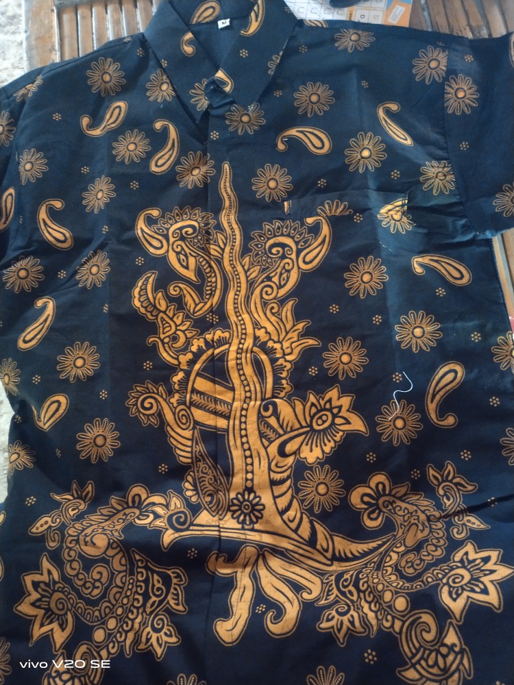 Keris Sogan Kemeja Batik Pria Lengan Panjang Batik Pria Lengan Panjang Kemeja Batik Pria By Gba