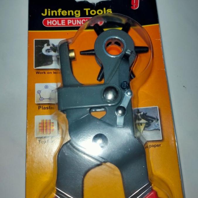 

jual JINFENG TOOLS HOLE PUNCHER 9" 6IN1 LEATHER BELT 2 2.5 3 3.5 4 4.5 MM