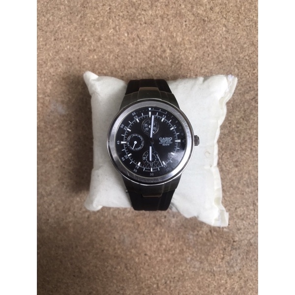 Jam Tangan Pria Casio Edifice Bekas Second Preloved Analog Original Fashion Klasik Style Stainless S