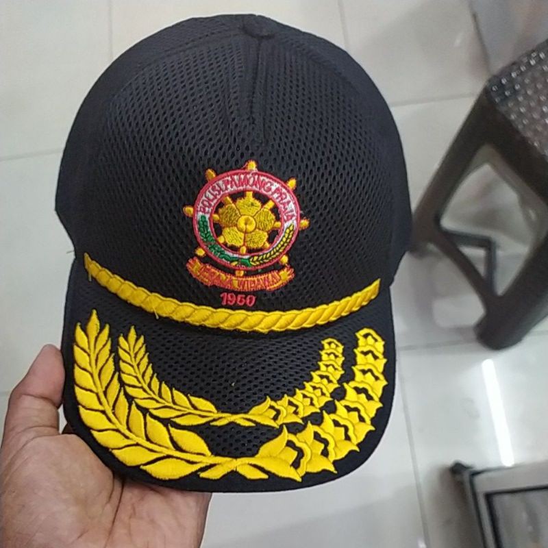 TOPI SATPOL PP doble padi kapas