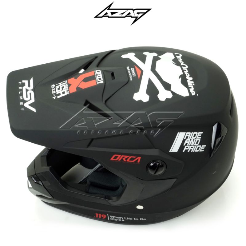 Helm Trail Motocross Orca KSR TH9