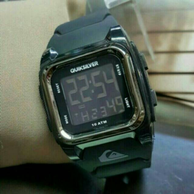 Jam tangan quiksilver rubber grey