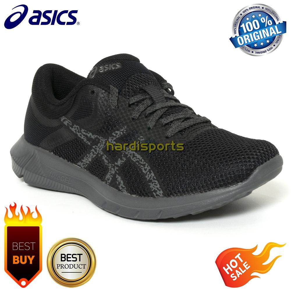  Sepatu  Running Wanita Asics  Nitrofuze 2 T7E8N 9790 Black 