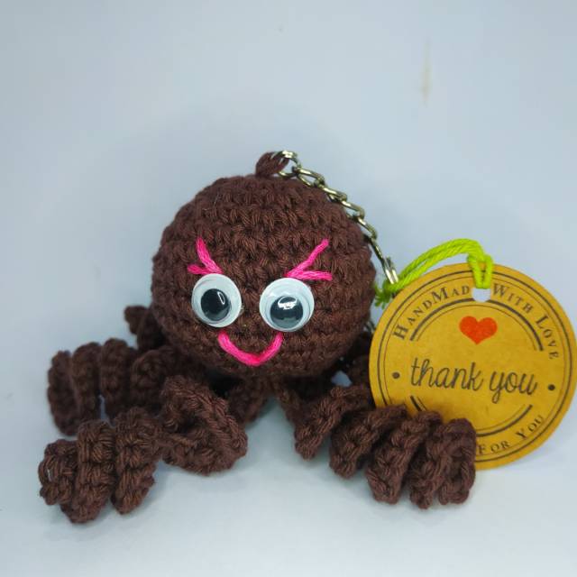 

Amigurumi Octopus Coklat