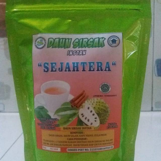 

Minuman daun sirsak