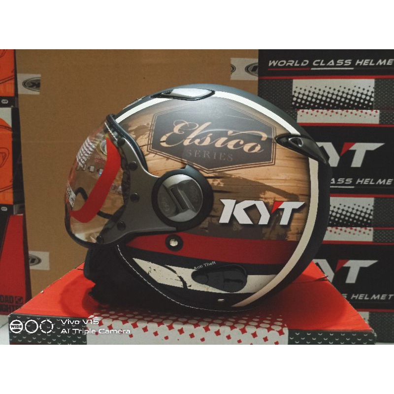 Helm Kyt Elsico Solid & Motif-1