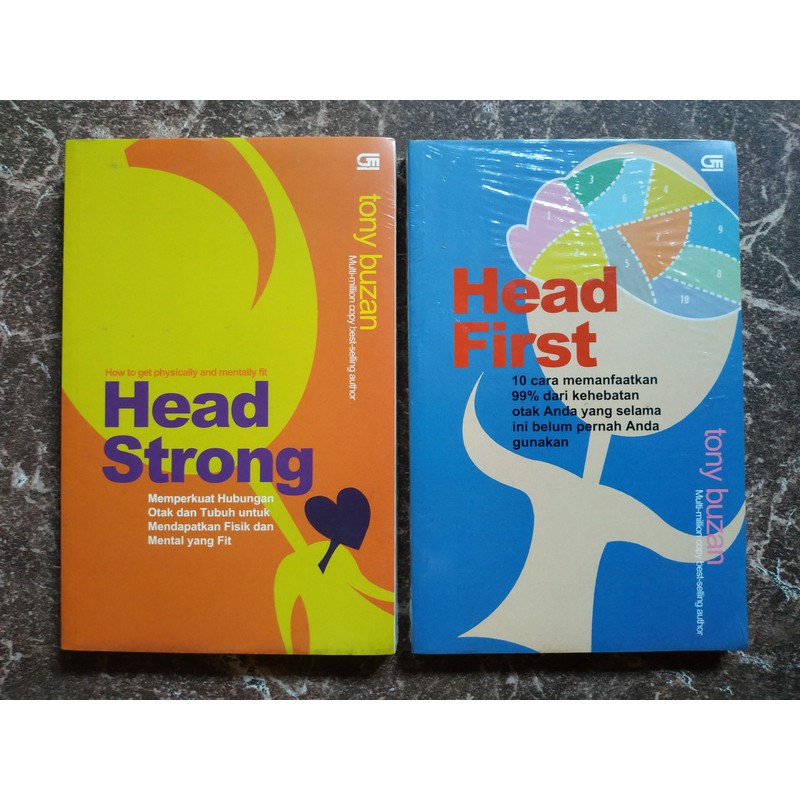 Jual Tony Buzan Head First, dan Head Strong Shopee Indonesia