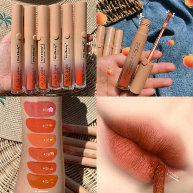 KISS ME LIPGLOSS velvet longlasting (kiss beauty)