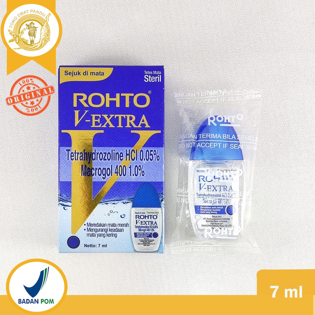 ROHTO V-EXTRA (7 ml) / ROHTO V EXTRA / TETES MATA STERIL
