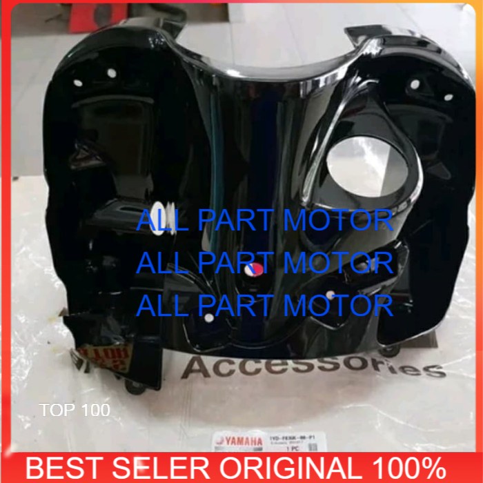 COVER KUNCI KONTAK ATAS FINO FI 115 FINO FI 125 HITAM ORIGINAL YGP