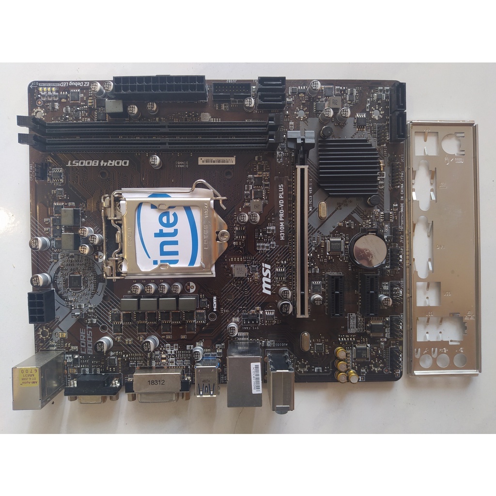Motherboard MSI H310M PRO-VD PLUS LGA1151 Mainboard Mobo
