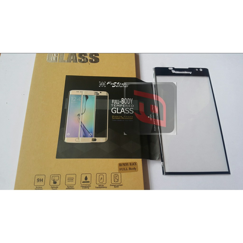 anti gores tempered glass full cover Blackberry Priv Prive