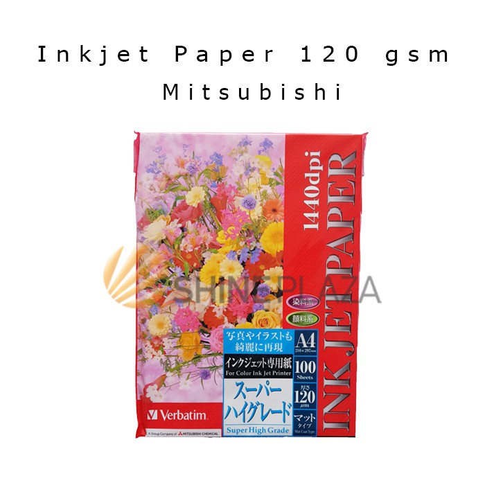 

Langsung Order Mitsubishi Inkjet Paper A4 120gsm - Kertas Inkjet Mitsubishi Berkualitas