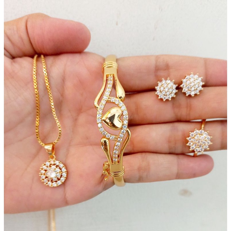 SET PERHIASAN DEWASA LV ANTI KARAT 045