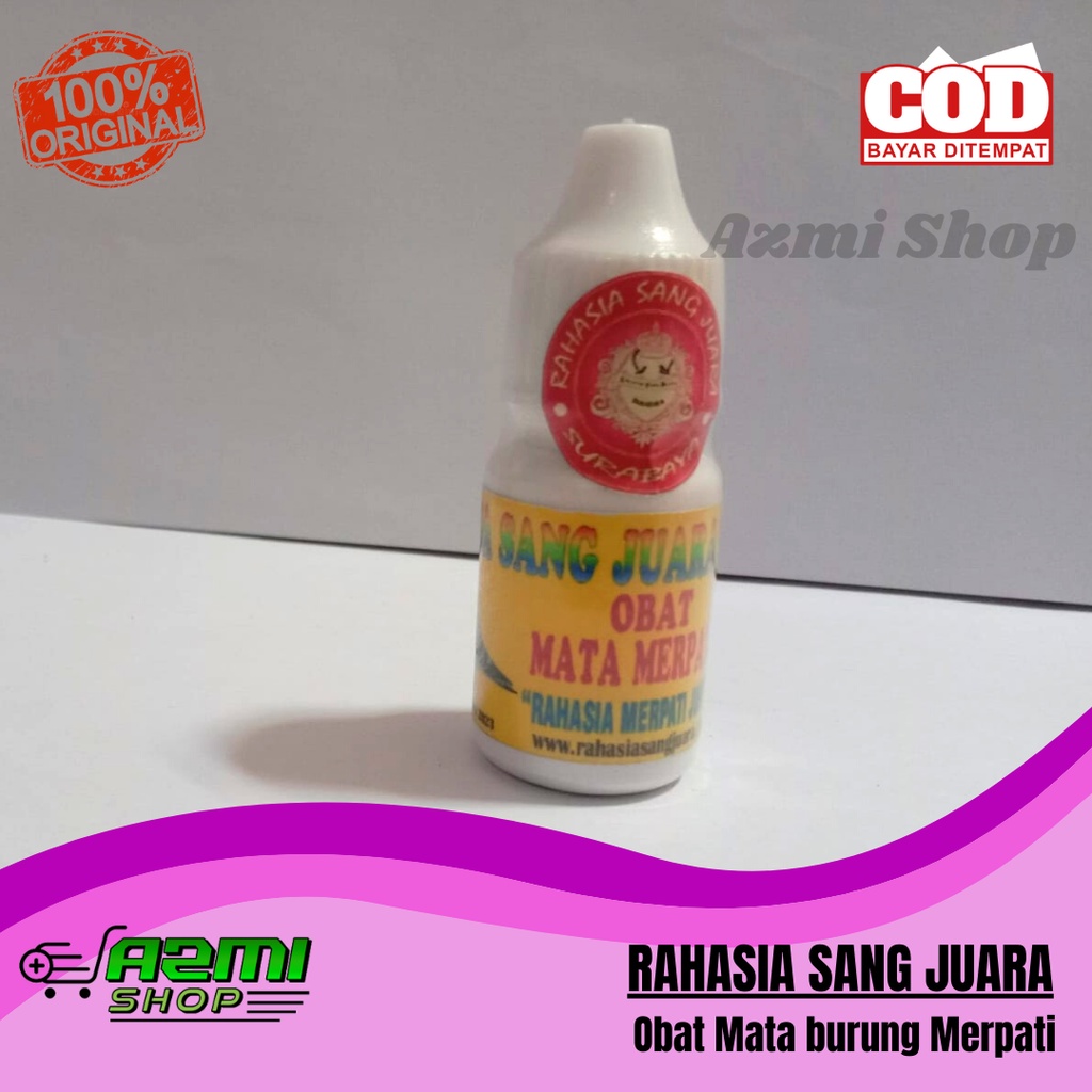 Obat Mata Merpati rahasia sang juara