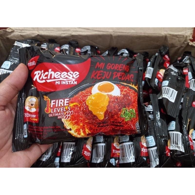 

Mie Richeese 74gr / READY STOCK RICHEESE MIE GORENG KEJU VIRAL LEVEL 5
