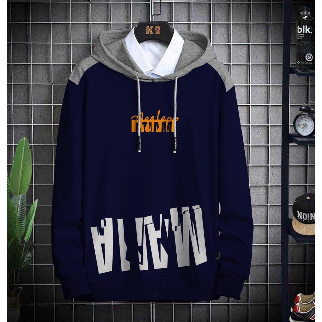 HOODIE MALLA KOMBINASI FLEEECE/HOODIE DEWASA - A5GARD88